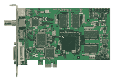 DVP-7610HE Carte industrielle d'acquisition vidéo, PCIe 1cH SDI/HDMI H.264 HW CompressionVideo Card