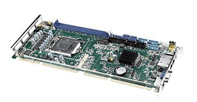 PCE-5131G2-00A1 Carte fond de panier LGA1151 8 et 9ème génération Intel avec 2 x LAN, VGA, 2 x DP, 2 x COM, 5 xSATA, M.2, 14xUSB et compatible RAID