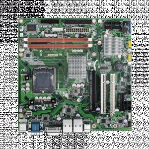 Carte mère industrielle Core2Duo LGA775 mATX avec VGA et DVI-D