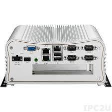 NISE2110 PC Fanless Intel® Atom DualCore D525 1.8GHz (fanless pc) avec 1 slot PCI d'extension et 3 ports Ethernet 10/100/1000