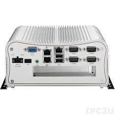 PC Fanless Intel® Atom DualCore D525 1.8GHz (fanless pc) avec 1 slot PCI d'extension et 3 ports Ethernet 10/100/1000