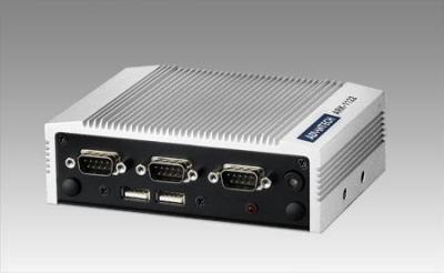 PC industriel fanless, Intel Atom N2600 1.6GHz w/4COM+4USB+LAN