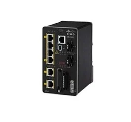 Switch ethernet industriel 4 ports 10/100Mbps, 2 ports 1Gbps, Managé Layer 2 -40°C +75°C