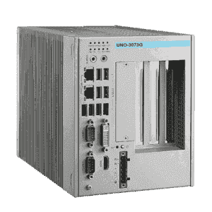 UNO-3073G-C54E PC industriel fanless à processeur Celeron 847E,4G RAM,avec 1xPCIex16 et 2xPCI slots