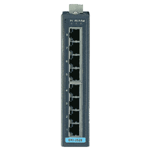 EKI-2528-AE Switch Rail DIN industriel 8 ports 10/100Mbps non managé