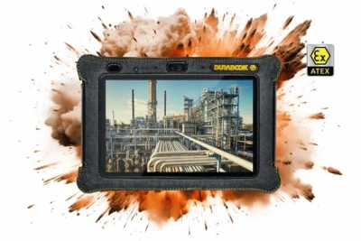 R8-EX Tablette ATEX 8" étanche IP66 avec Windows 11 IoT (ATEX/IECEx Zone 2/22) Batterie échangeable à chaud
