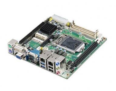 AIMB-203L-00A1E Carte mère industrielle, miniITX LGA1150.VGA/DVI/PCIe/1GbE