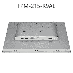 FPM-215-R9AE Ecran industriel 15" tactile résistif alimentation 24V avec HDMI, DP et VGA