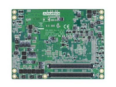 SOM-5890Z-S5A1E Carte industrielle COM Express Basic pour informatique embarquée, SOM-5890Z-S5A1E w/Phoenix Gold -20~80C