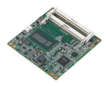 Carte industrielle COM Express Compact pour informatique embarquée, SOM-6894C3-S7A1E w/Phoenix Gold -20~80C