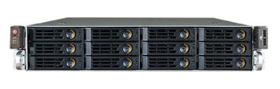 SKY-8201L Serveur de stockage format 2U 27,5" haute capacité pour Intel Xeon Scalable