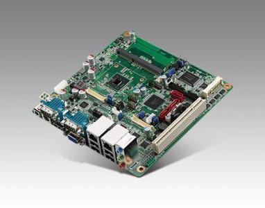 Carte mère industrielle, ATOM D2550 MINI ITXw/VGA,2LVDS,2GbE,6COM,ASM1061