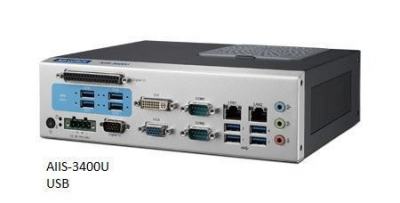 AIIS-3400P-00A1E PC industriel pour application de vision, H110, DDR4, 4 PoE, 2 LAN, 4 USB3.0, 8 bits DIO