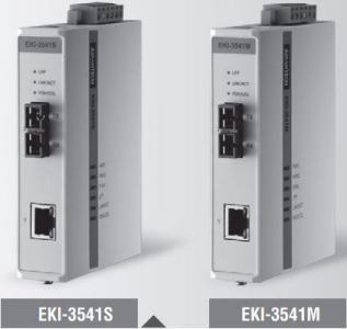 EKI-3541M-ST-AE 10/100T(X) to Multi Fiber Media CONVERTISSEUR(ST)