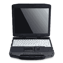 PWS-982-E20E PC portable industriel durci, 13.3" NB, 4G RAM, 500G HD, WLAN/BT/GPS