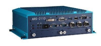 ARS-2112TX-10A1E PC industriel fanless EN50155 pour application ferroviaire, Intel Atom E3845, entry level, DC 24V