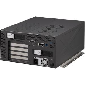 AIEdge-X500 PC industriel AI équipé d'un processeur Intel® Core™ de 8e / 9e génération  grande capacité de stockage et compatible carte graphique NVIDIA