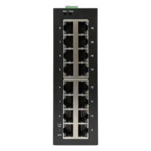 IOT-BOX-SW16G Switch ethernet industriel 16 ports 10/100/1000Mbps non managé (-40°C ~ 75°C)