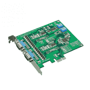 PCIE-1604C-AE Carte PCIex1 série 2-ports RS-232 isolé&surtension garantie 5 ans