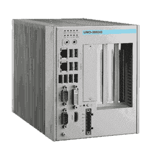 UNO-3083G-D64E PC industriel fanless i7-3555LE, 4G RAM, avec 1xPCIex16 et 2xPCI slots