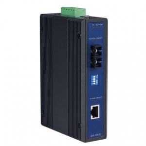 EKI-2541SI-AE Switch industriel, Ethernet to SM fiber media converter (Température étendue)