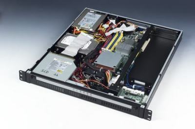Châssis 1U pour PC rack 19", ACP-1010MB avec carte de contrôle intelligente