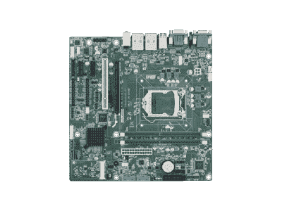 AIMB-505G2-00A1E Carte mère industrielle, LGA1151 mATX DP/DVI/eDP/SATAIII/10 COM/H110