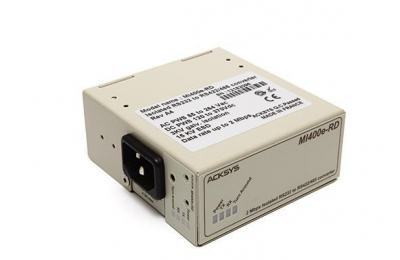 MI400e-RD-DC Convertisseur isolé RS232 <-> RS422/485, retournement automatique, format boîtier ou rail din Alim ext 9 à 36 VDC