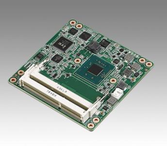 SOM-6867RC-U0A1E Carte industrielle COM Express Compact pour informatique embarquée, Intel Atom J1900 2.0GHz 4C COMe Compact non-ECC