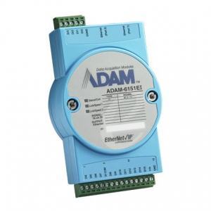 ADAM-6151EI-AE Module ADAM Entrée/Sortie sur bus EtherNet/IP avec 16 canaux Isolated DI