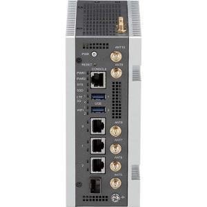ISA 141 PC Fanless de sécurité ICS compact Rail DIN avec processeur Intel Atom, avec double 5G, double Wi-Fi et double alimentation