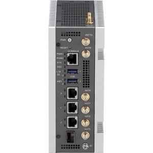 ISA 141 PC Fanless de sécurité ICS compact Rail DIN avec processeur Intel Atom, avec double 5G, double Wi-Fi et double alimentation