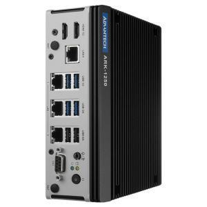 ARK-1250L-S5A2 PC Fanless Rail Din avec Intel® Core i5-1145G7E, 2 x HDMI, 4 x LAN, 6 x USB , 4 x COM,