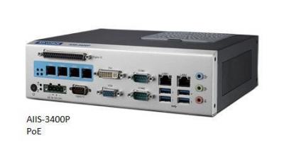 AIIS-3400P-00A1E PC industriel pour application de vision, H110, DDR4, 4 PoE, 2 LAN, 4 USB3.0, 8 bits DIO