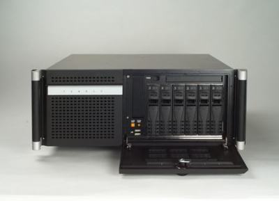 ACP-4360MB-00XBE Châssis 4U pour PC rack 19" avec carte mère ATX/MATX et 6 disques extractibles