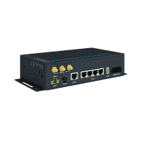 ICR-4401W1 Routeur ethernet industriel 5 ports LAN, 1 x SFP, RS232 + RS485 + CANBUS, WiFi (-40 à +60 °C)