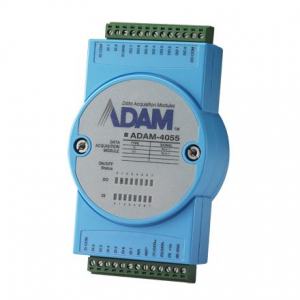 ADAM-4055-BE Module ADAM sur port série RS485, 16 canauxIsolated DI/DO Module w/ LED & Modbus