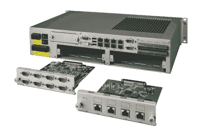 ECU-4784-E15SAE PC industriel fanless pour sous-station électrique, Core i3 1.7GHz, 8GB RAM,8xLAN,10xCOM,2xSlot