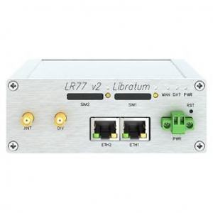 BB-LR77V2LWUKSWH Routeur industriel 4G, LTE,2E,2S,W,Acc(UKcord)