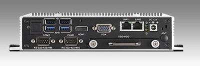 ARK-1550-S6A1E PC fanless industriel, Intel Celeron 2980U 1.6GHz avec HDMI+LAN+GPIOfanless