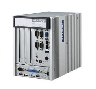 ARK-5261P-J0A1E PC industriel fanless, ARK-5261 J1900 Embedded Box PC with 3xPCI