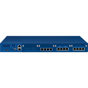 NSA 5200 PC rackable 1U  adapté à la cybersecurité et à l'IA équipé d'un processeur Intel de 14eme Gen avec 4 ports LAN