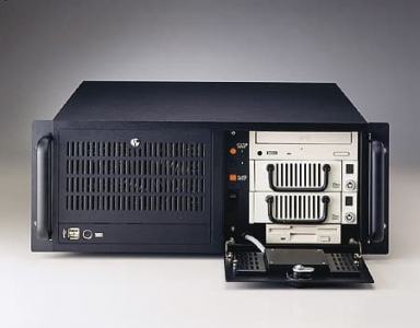 ACP-4000MB-50F Rack 4U silencieux compatible PICMG et ATX alimentation 500W