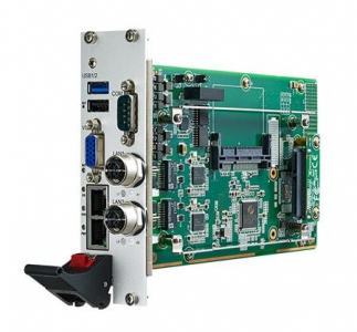 MIC-3329R1-D1E Cartes pour PC industriel CompactPCI, MIC-3329 RIO-1 w/ 2LAN&2COM ports, dual slot
