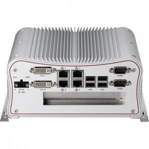 NISE2310-M PC Fanless avec processeur Intel® Atom™ Dual Core D2550 1.86 GHz avec 4 ports Ethernet - 1 slot PCI