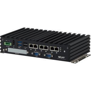 NISE 4310-E01 PC fanless Intel Atom x6425E Quad Core x4 COM x6 LAN
