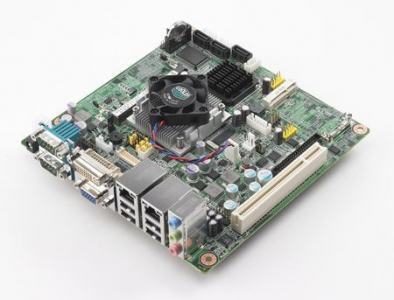 AIMB-213D-S6A1E Carte mère industrielle, ATOM D525 1.8G MINI ITX w/VGA,LVDS,2GbE,6COM