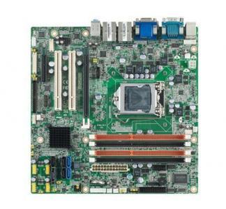 AIMB-582QG2-TPA1E Carte mère industrielle, C2D LGA775 mATX FSB1066 VGA GbE & 10COM