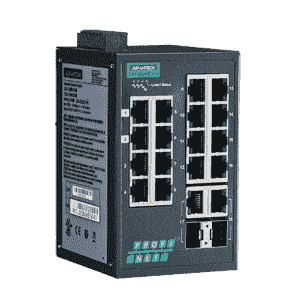 EKI-5626C-PN-AE Switch Rail DIN industriel PROFINET ProView 16 ports FE + 2 1000Mbps