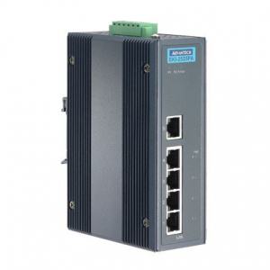 EKI-2525PA-AE Switch Rail DIN industriel 5 ports 10/100Mbps unmanaged POE Ethernet switch